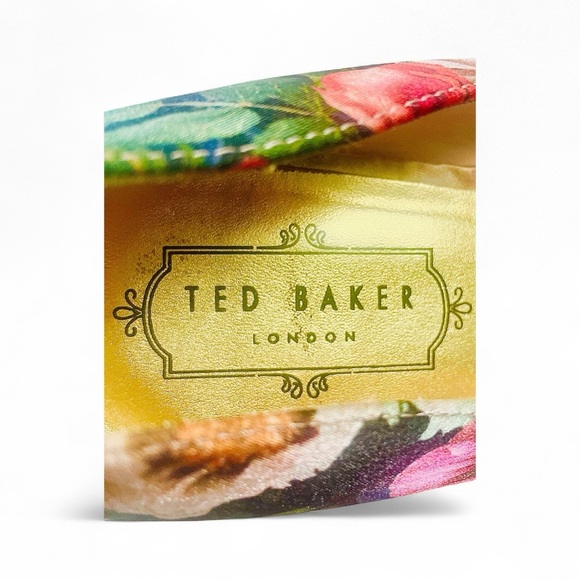 Ted Baker Multicolor Floral Heels 39 - Picture 4 of 6